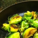 Roasted Brussels sprouts