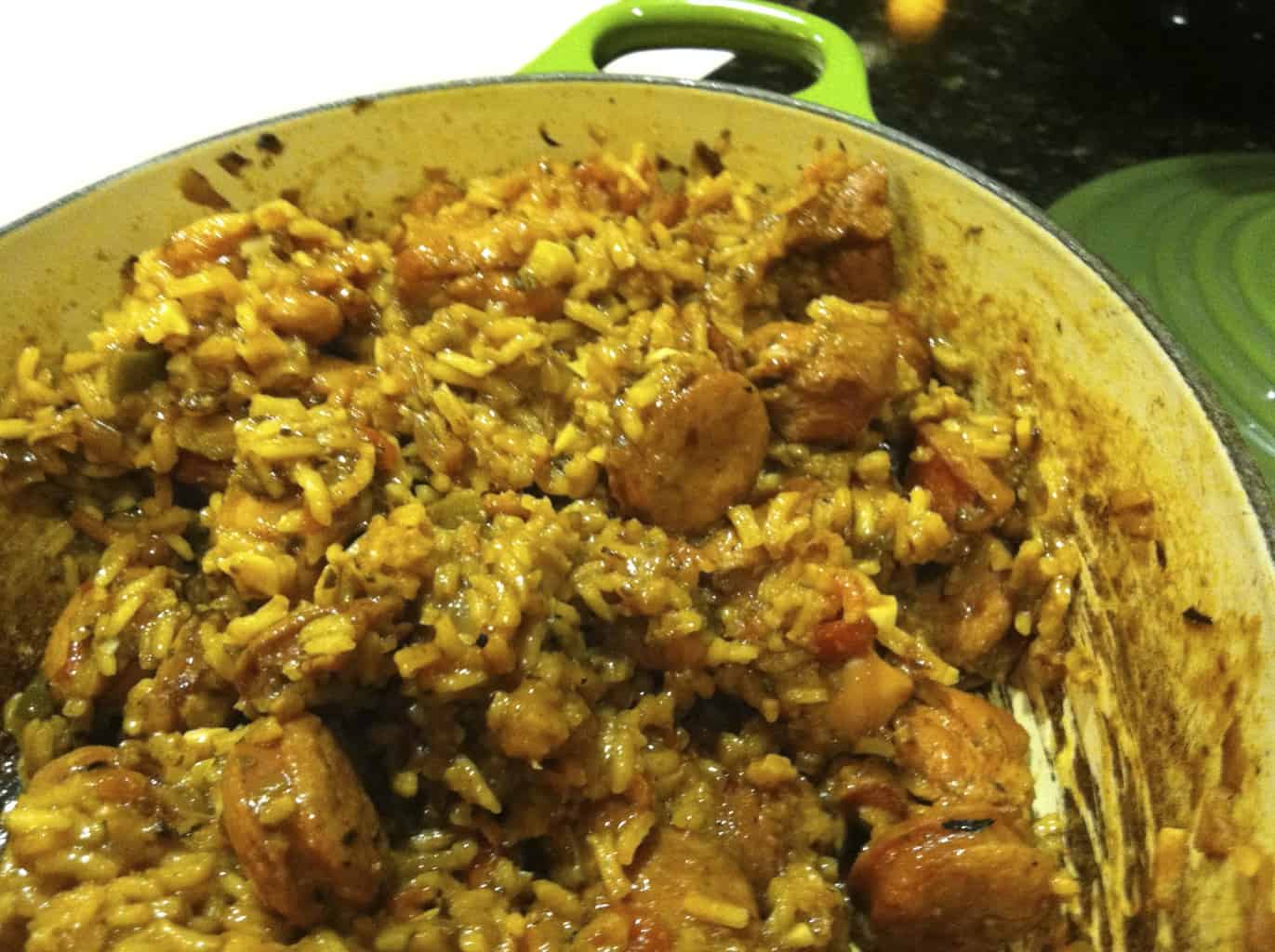 Chicken and Andouille Jambalaya