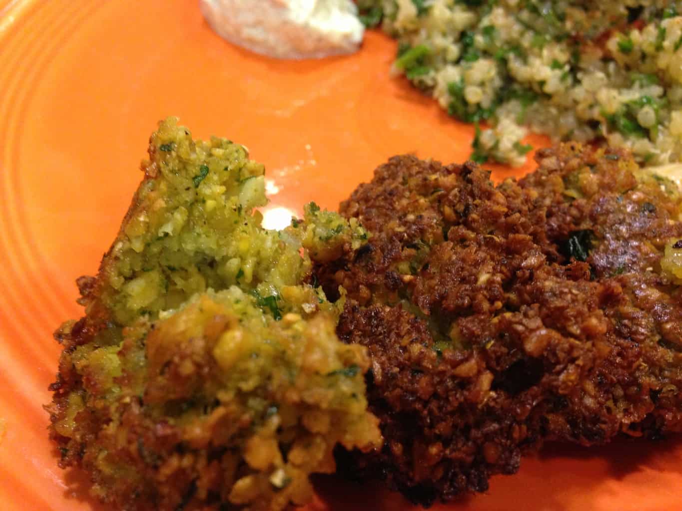 Gluten-free falafel.