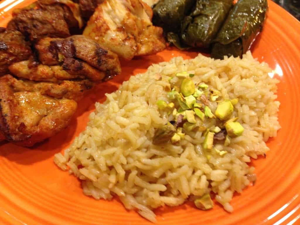 Finished Gluten-Free Rice Pilaf