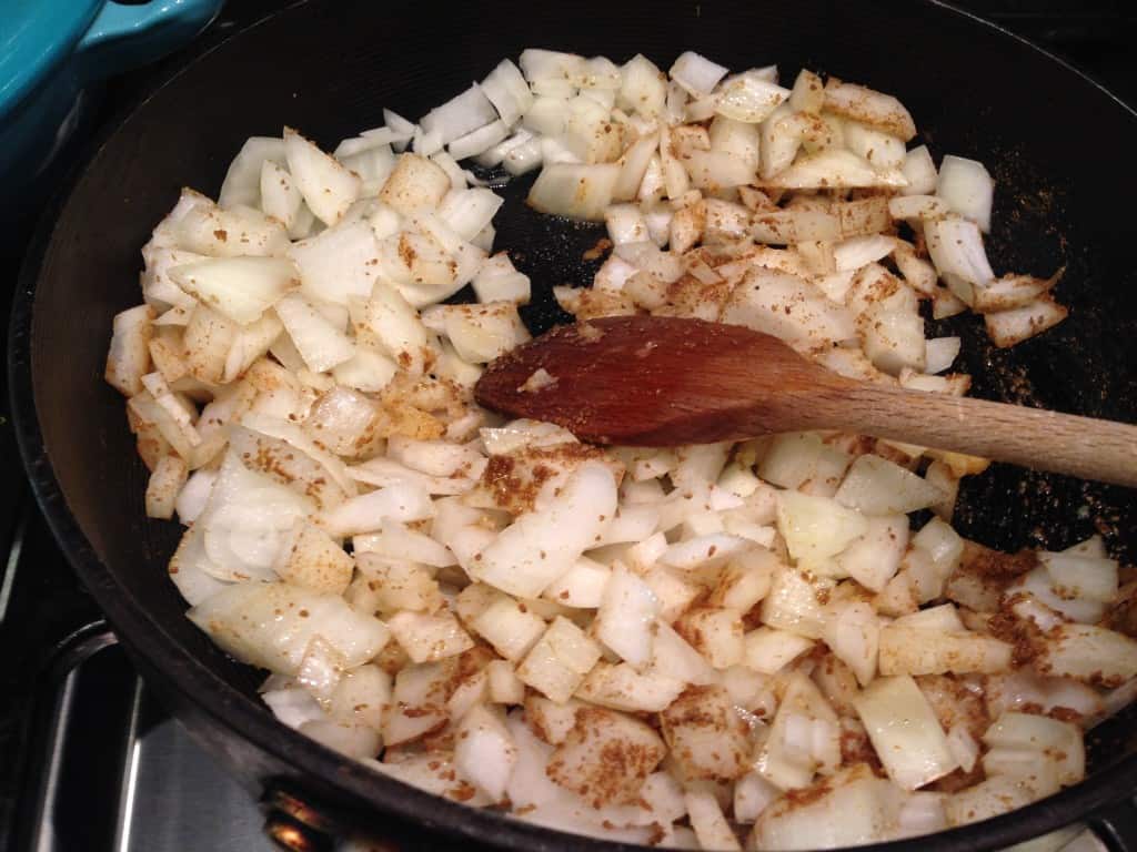 Heating the cumin in oil helps release more flavor.