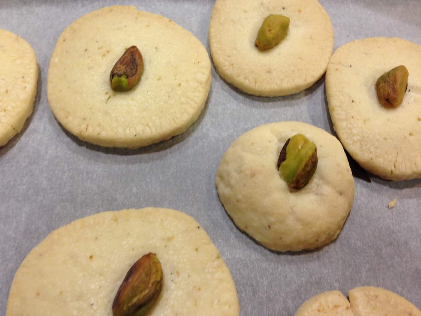 Persian-Style Cardamom Shortbread Cookies