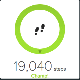 Fitbit steps