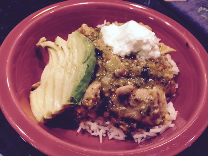 Bringing It All Back Home: Chicken Chile Verde